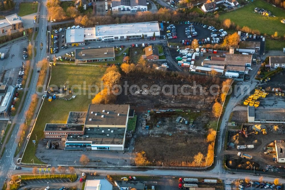 Aerial photograph Werl - Development area of former industrial and commercial area Kettler Outlet on Neuwerk in Werl in the state North Rhine-Westphalia, Germany