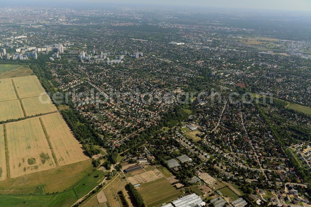 Aerial photograph Berlin - Development area of wasteland on the site of a former nurseryan der Pfauenkehre in Berlin in Germany