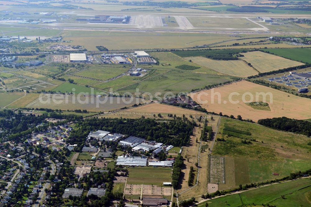 Aerial image Berlin - Development area of wasteland on the site of a former nurseryan der Pfauenkehre in Berlin in Germany