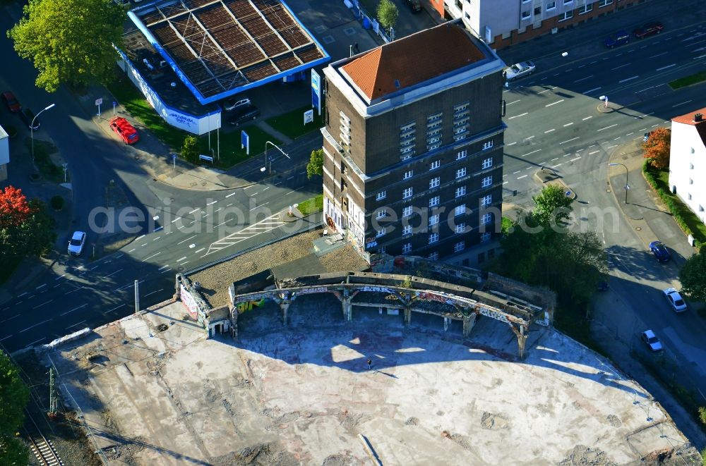 Aerial photograph Dortmund - Development area of industrial wasteland Heiliger Weg in Dortmund in the state North Rhine-Westphalia