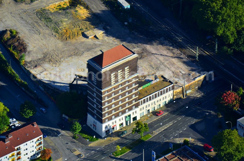 Dortmund from the bird's eye view: Development area of industrial wasteland Heiliger Weg in Dortmund in the state North Rhine-Westphalia