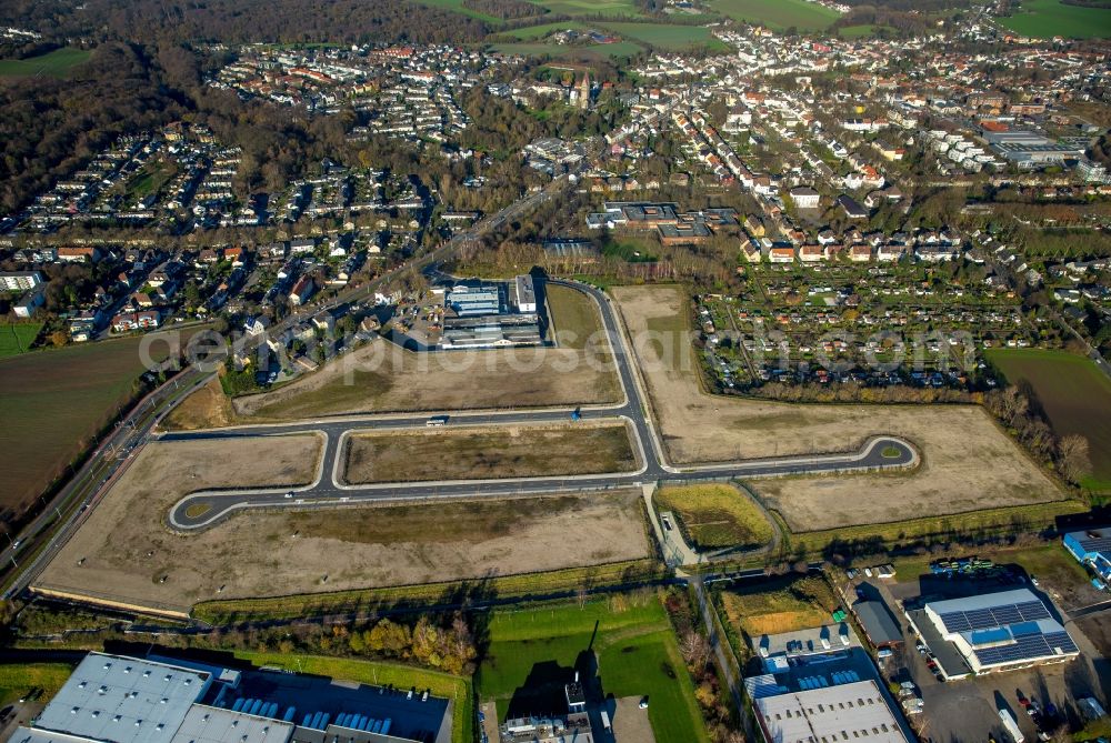 Aerial photograph Bochum - Development area of industrial wasteland Hiltrop on Castroper Hellweg in Bochum in the state North Rhine-Westphalia