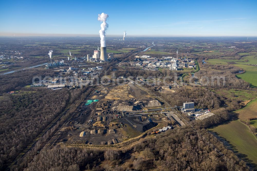 Lippholthausen from the bird's eye view: Development area of industrial wasteland on street Moltkestrasse in Lippholthausen at Ruhrgebiet in the state North Rhine-Westphalia, Germany