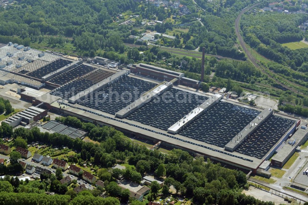 Aerial image Bochum - Development area of industrial wasteland Opel-Werke II in Langendreer in Bochum in the state North Rhine-Westphalia