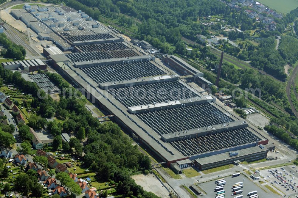 Aerial photograph Bochum - Development area of industrial wasteland Opel-Werke II in Langendreer in Bochum in the state North Rhine-Westphalia