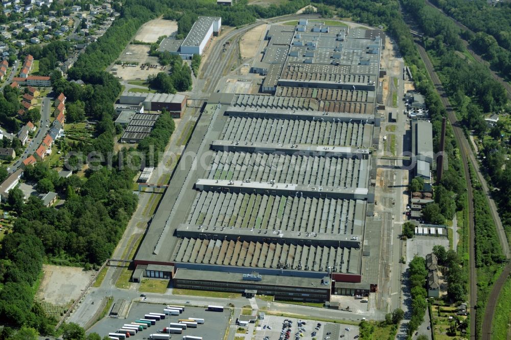 Aerial photograph Bochum - Development area of industrial wasteland Opel-Werke II in Langendreer in Bochum in the state North Rhine-Westphalia