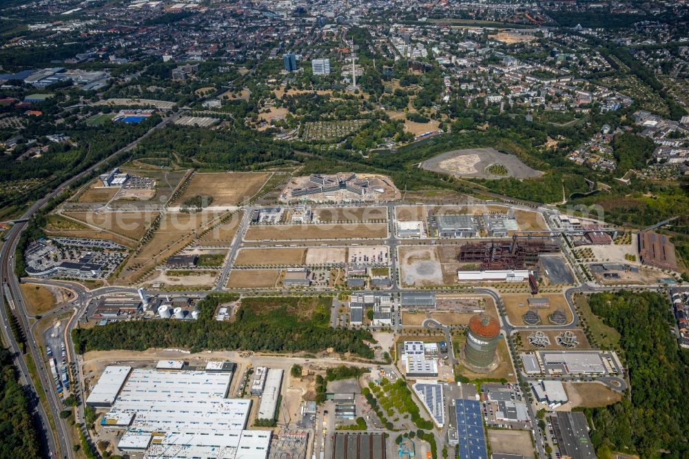 Aerial photograph Dortmund - Development area of industrial wasteland Phoenix-West in the district Hoerde in Dortmund in the state North Rhine-Westphalia