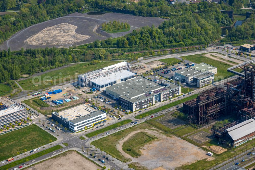 Aerial image Dortmund - Development area of industrial wasteland Phoenix-West in the district Hoerde in Dortmund at Ruhrgebiet in the state North Rhine-Westphalia