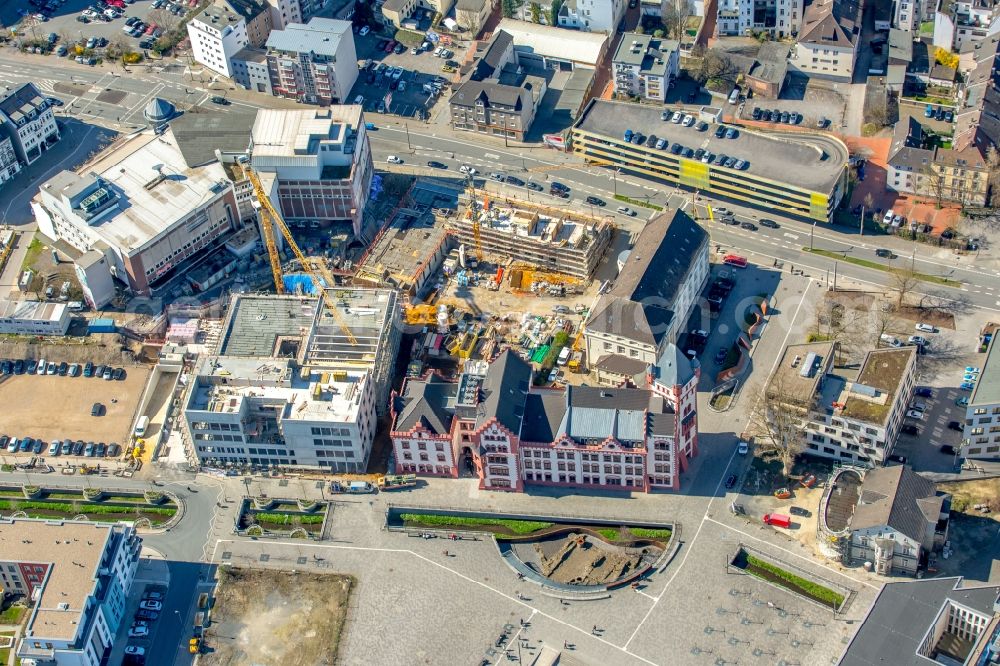 Dortmund from above - Development area of industrial wasteland Phoenix See in Dortmund in the state North Rhine-Westphalia