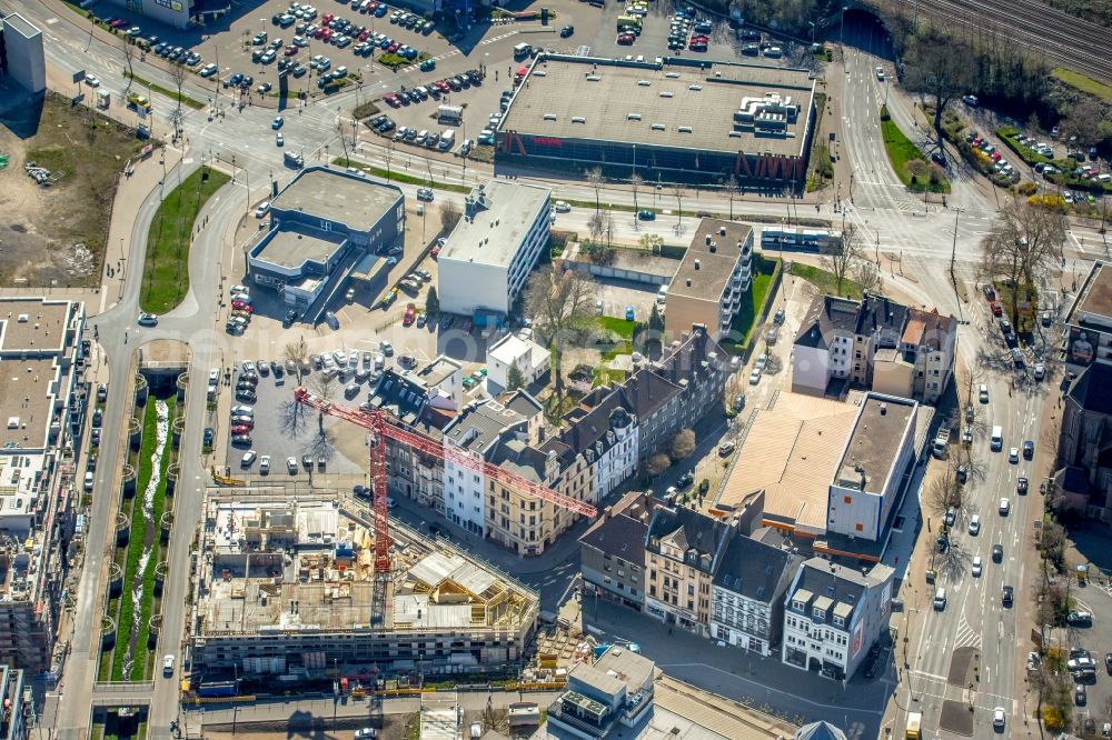 Dortmund from the bird's eye view: Development area of industrial wasteland Phoenix See in Dortmund in the state North Rhine-Westphalia