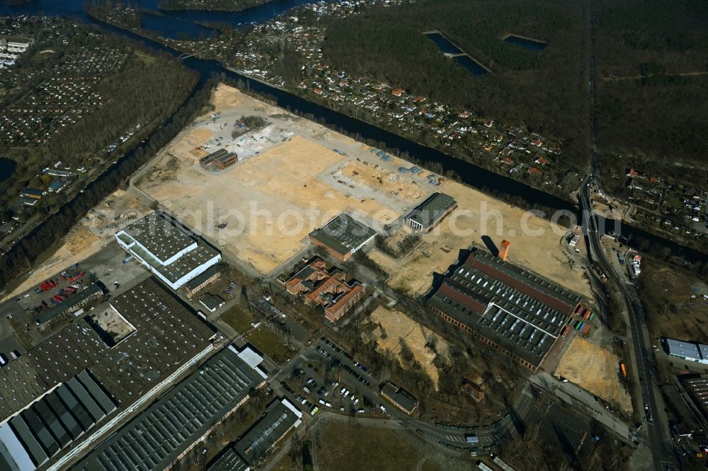 Aerial Photograph Berlin Development Area Of Industrial Wasteland Siemensstadt Square In The