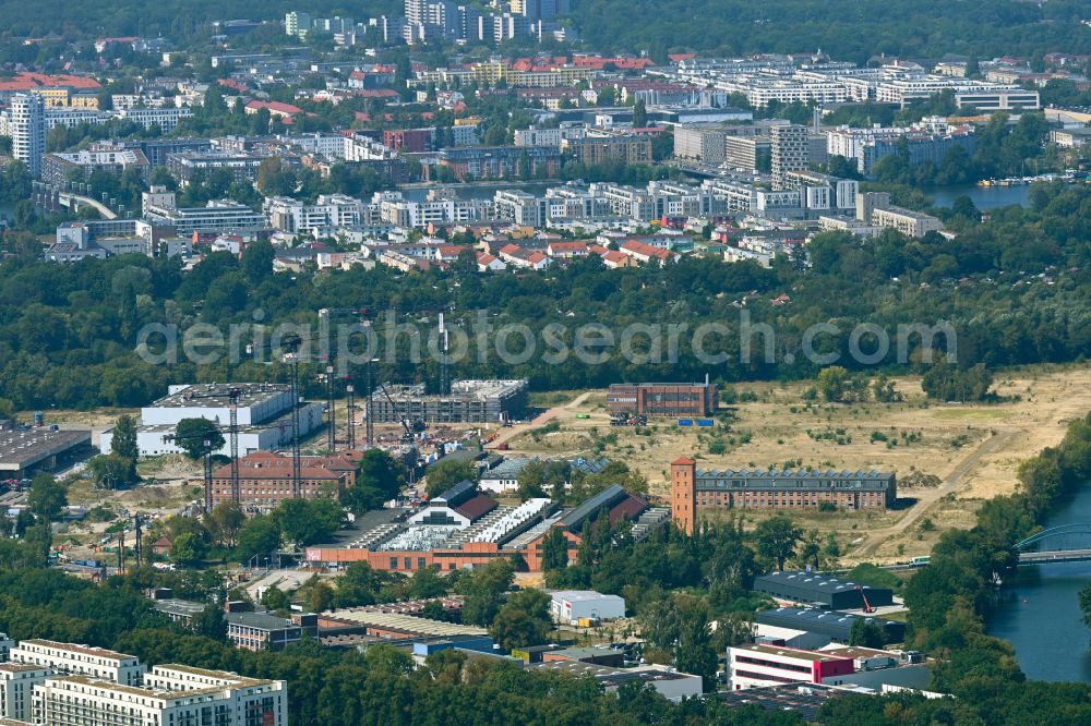 Aerial photograph Berlin - Development area of industrial wasteland Siemensstadt Square in the district Spandau in Berlin, Germany