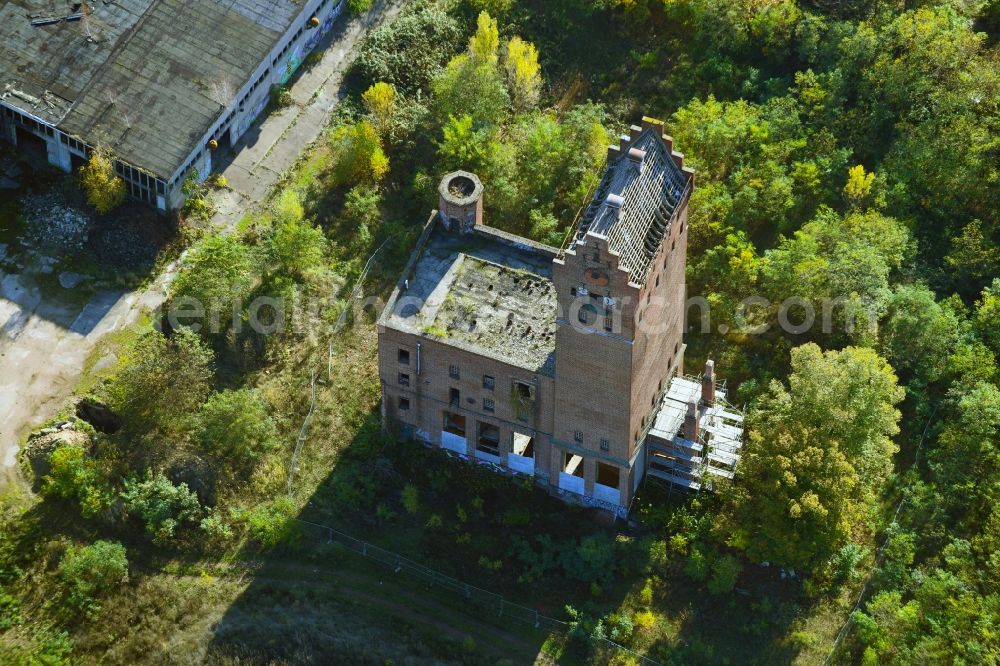 Aerial photograph Magdeburg - Development area of industrial wasteland on Sieverstorstrasse in the district Alte Neustadt in Magdeburg in the state Saxony-Anhalt, Germany