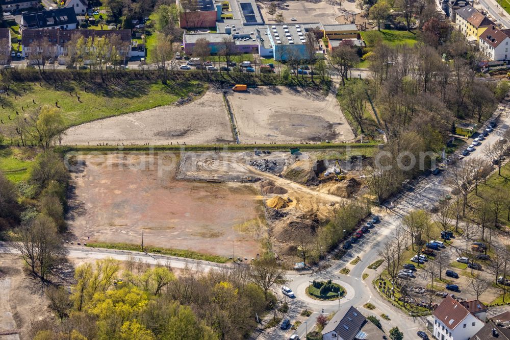 Wullen from the bird's eye view: Development area in Pferdebachstrasse in Wullen in the state North Rhine-Westphalia