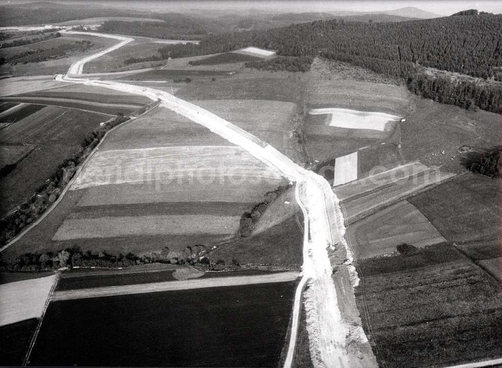 Sachsen-Anhalt from above - Erdgasleitungsbau der HASTRA in Sachsen-Anhalt.