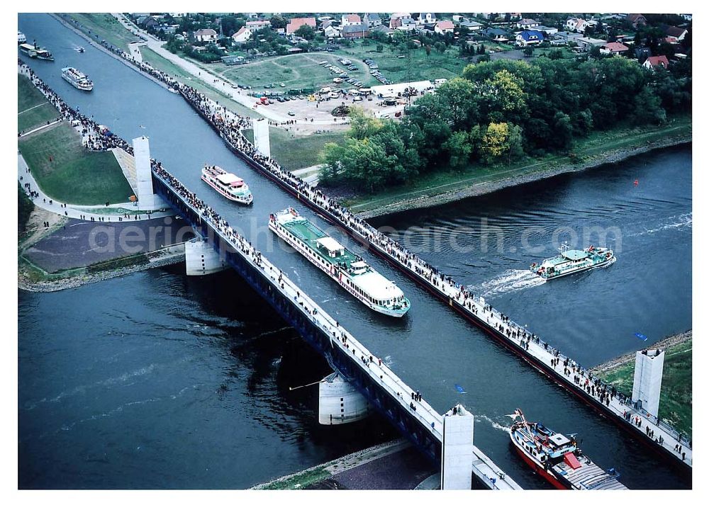 Hohenwarthe / Sachsen-Anhalt from above - .