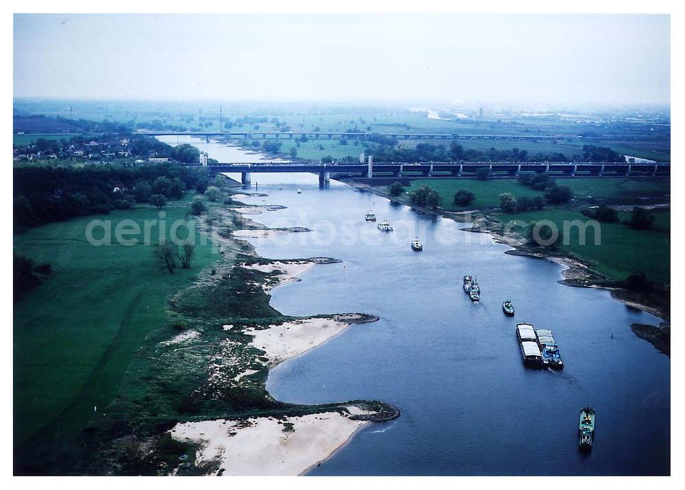 Hohenwarthe / Sachsen-Anhalt from above - .