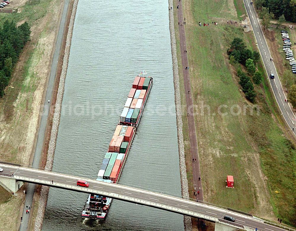 Hohenwarthe / Sachsen-Anhalt from the bird's eye view: .