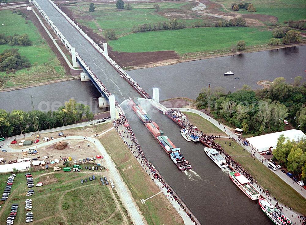 Hohenwarthe / Sachsen-Anhalt from above - .