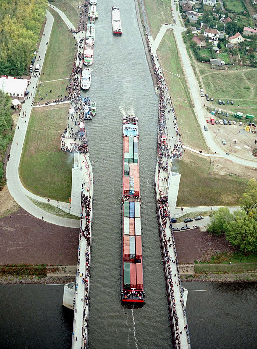 Hohenwarthe / Sachsen-Anhalt from above - .