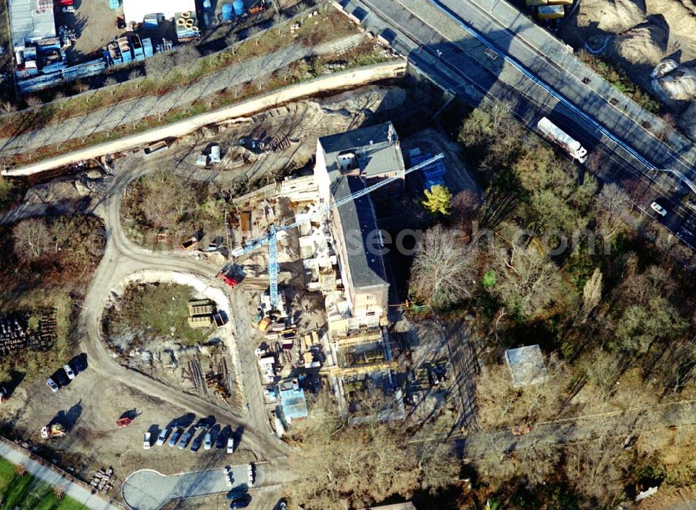 Berlin - Tiergarten from above - Errichtung der Feuer- und Polizeiwache am Bundeskanzleramt im Berliner Regierungsviertel - ein Bauprojekt der SCHÄLERBAU BERLIN GmbH Niederlassung Hochbau Herrn Karakianis pers. Seydelstraße 28 10117 BERLIN 35187301 Herr Karakianis