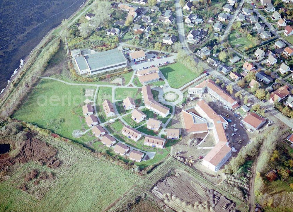 Aerial image Rerik / Mecklenburg - Vorpommern - Erweitertes Ferienobjekt der AWO-SANO am Achterwasser in Rerik / Mecklenburg - Vorpommern.