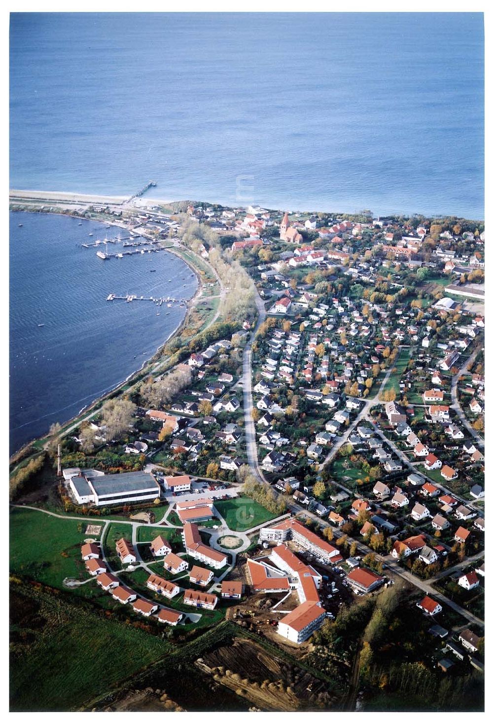 Aerial photograph Rerik / Mecklenburg - Vorpommern - Erweitertes Ferienobjekt der AWO-SANO am Achterwasser in Rerik / Mecklenburg - Vorpommern.