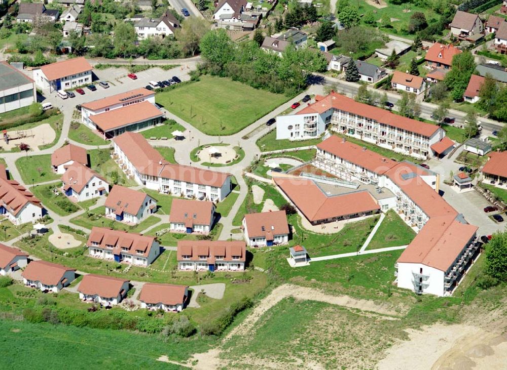 Aerial photograph Rerik - Erweitertes Ferienobjekt der AWO-SANO am Achterwasser in Rerik / Mecklenburg - Vorpommern.