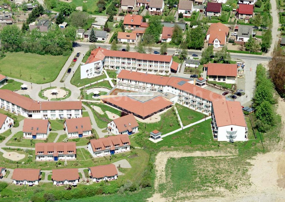 Rerik from above - Erweitertes Ferienobjekt der AWO-SANO am Achterwasser in Rerik / Mecklenburg - Vorpommern.