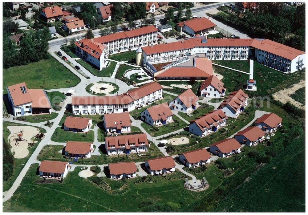 Aerial image Rerik - Erweitertes Ferienobjekt der AWO-SANO am Achterwasser in Rerik / Mecklenburg - Vorpommern.