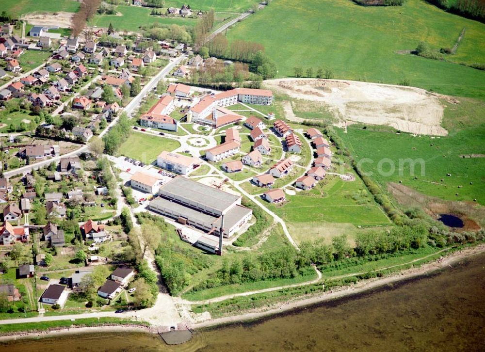 Aerial photograph Rerik - Erweitertes Ferienobjekt der AWO-SANO am Achterwasser in Rerik / Mecklenburg - Vorpommern.