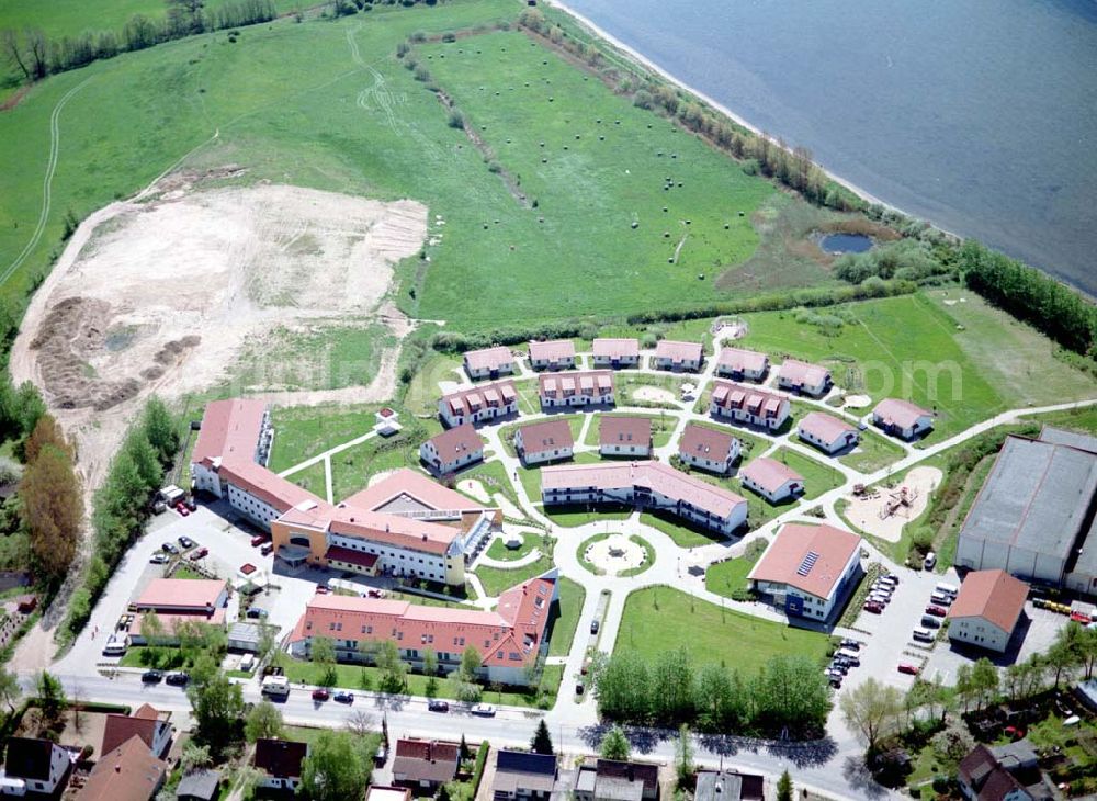 Rerik from above - Erweitertes Ferienobjekt der AWO-SANO am Achterwasser in Rerik / Mecklenburg - Vorpommern.