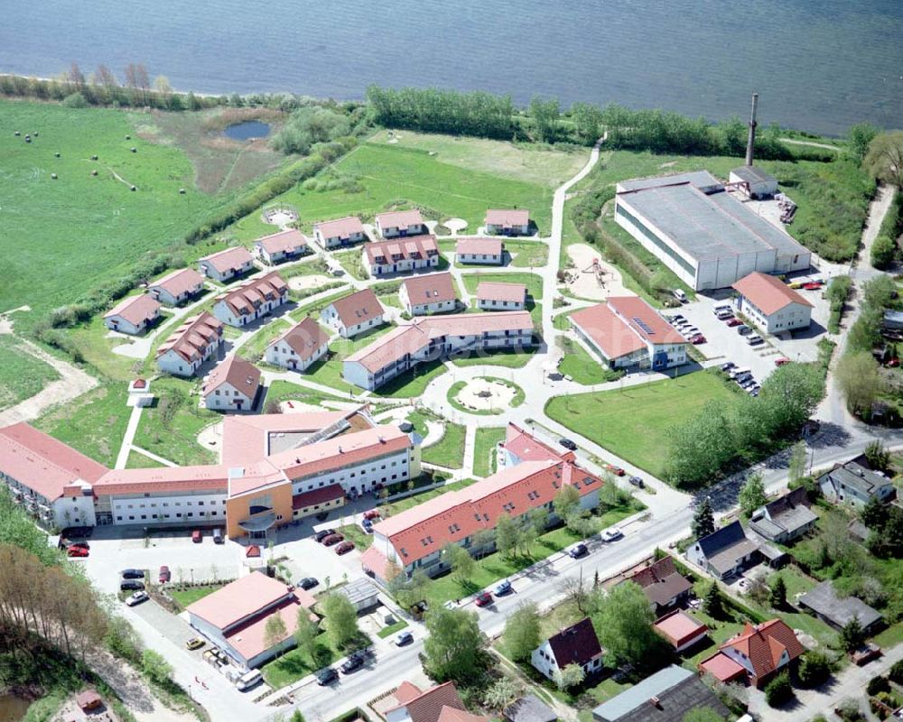 Aerial image Rerik - Erweitertes Ferienobjekt der AWO-SANO am Achterwasser in Rerik / Mecklenburg - Vorpommern.