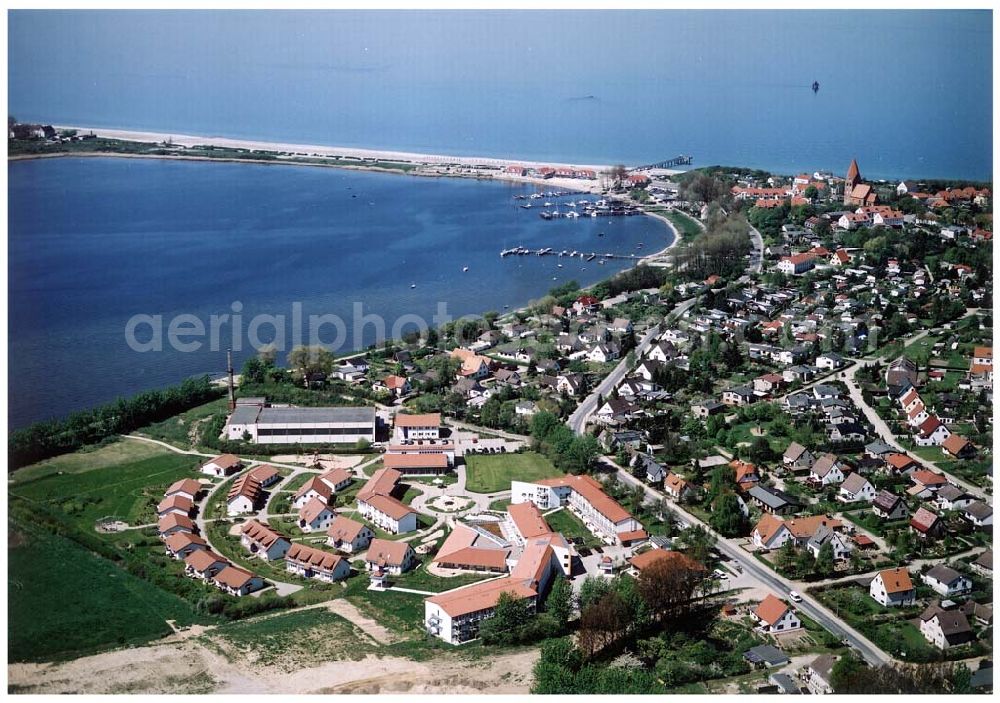 Rerik from above - Erweitertes Ferienobjekt der AWO-SANO am Achterwasser in Rerik / Mecklenburg - Vorpommern.