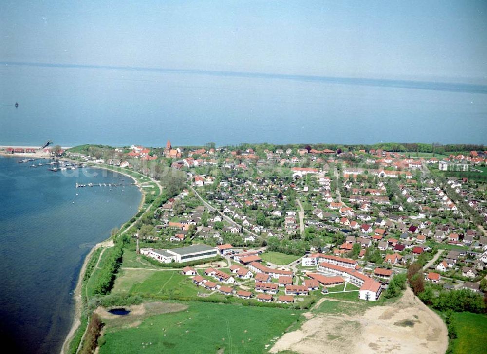 Aerial image Rerik - Erweitertes Ferienobjekt der AWO-SANO am Achterwasser in Rerik / Mecklenburg - Vorpommern.