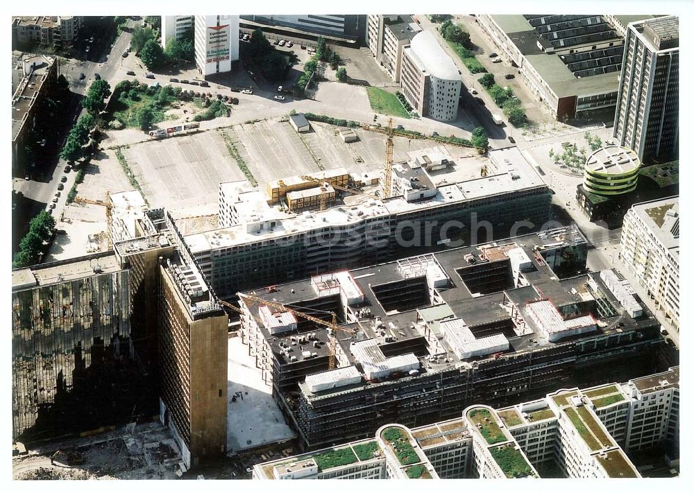 Berlin - Kreuzberg from above - 