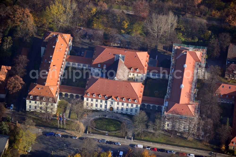 Aerial image Berlin OT Charlottenburg - View of the ESCP Europe business school Berlin