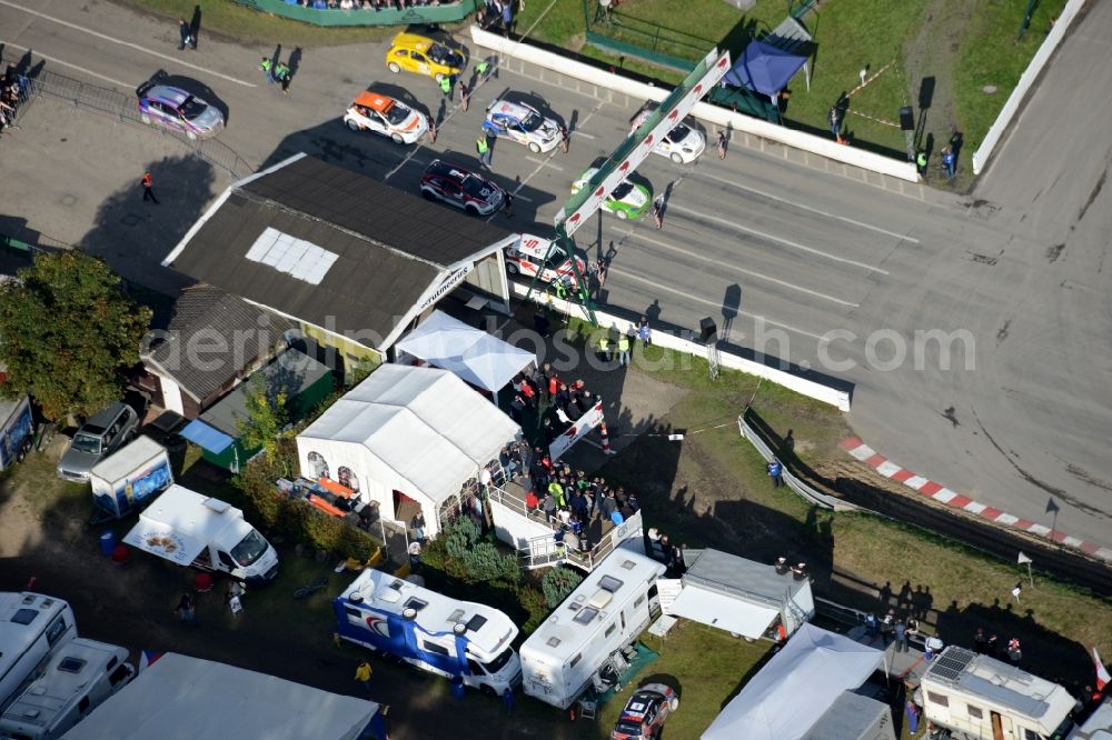 Aerial photograph Buxtehude - The Estering is a permanent motor racing circuit for rallycross competitions in Buxtehude, located about 35 km southwest of Hamburg in the federal state of Lower Saxony, Germany