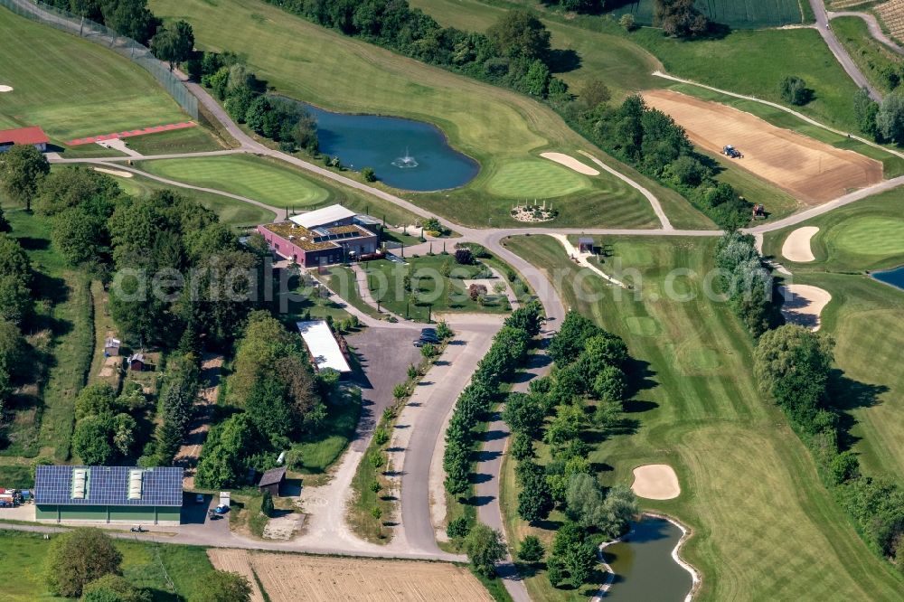 Herbolzheim from the bird's eye view: Grounds of the Golf course at Breisgau Golf in Herbolzheim in the state Baden-Wurttemberg, Germany