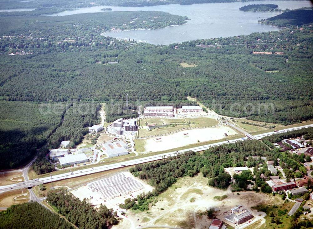 Aerial image Drewitz - Europark Dreilinden.