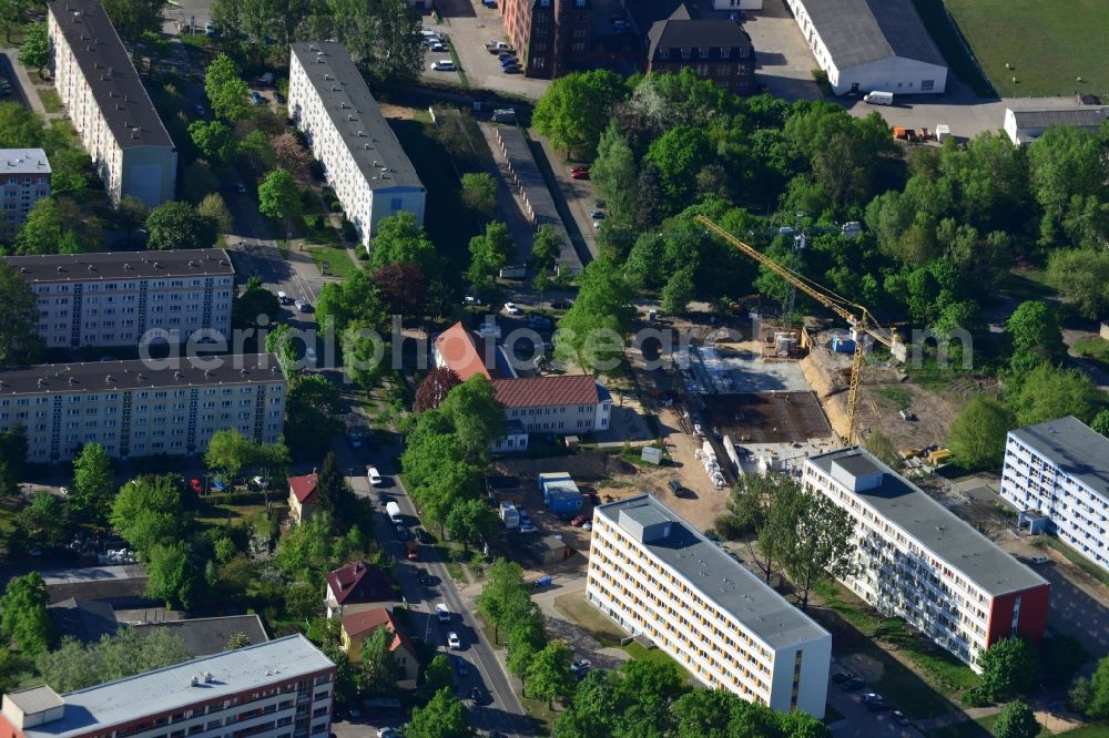 Aerial image Kleinmachnow - Protestant Education Campus - Protestant Secondary School Kleinmachnow with primary school and kindergarten in Kleinmachnow in Brandenburg