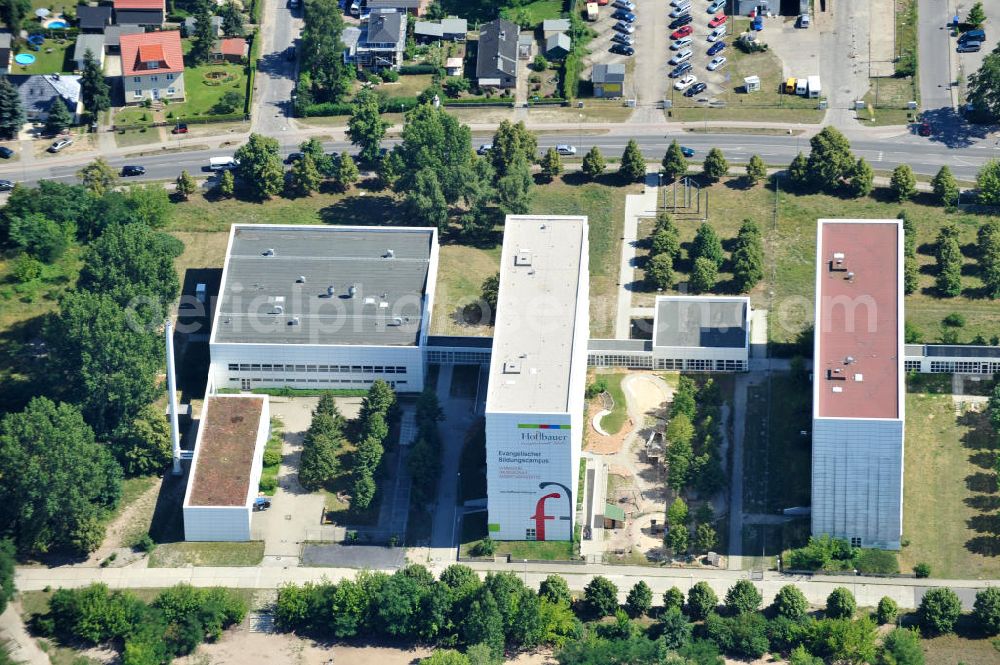 Aerial photograph Kleinmachnow - Protestant formation campus Kleinmachnow