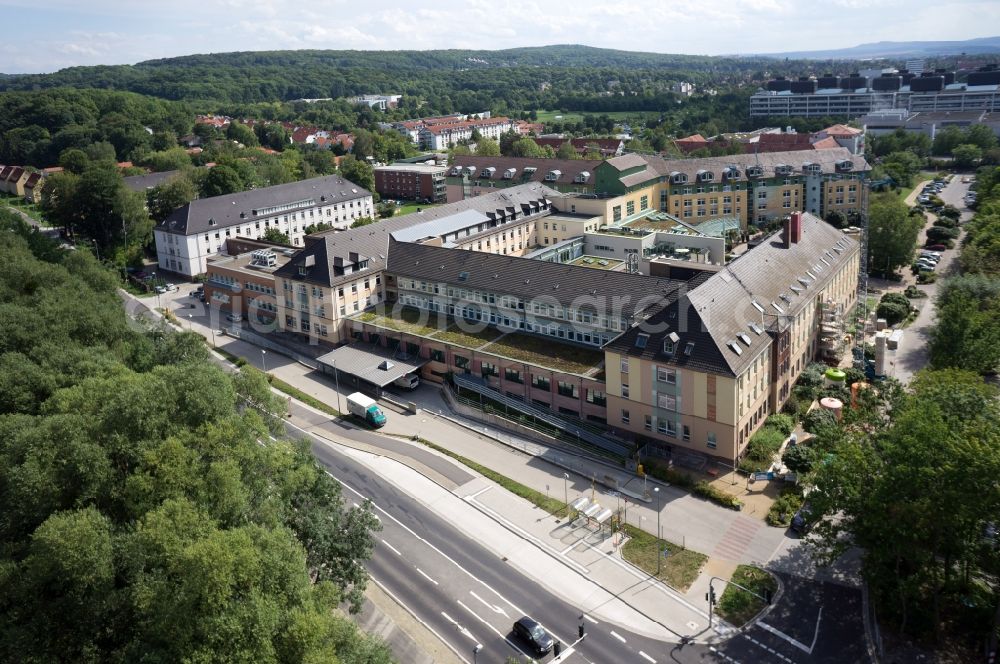 Aerial photograph Göttingen - Lutheran Hospital Goettingen-Weende in the district Weende in Goettingen in Lower Saxony. ekweende.de