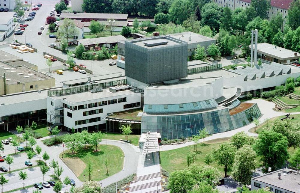 Hof / Bayern from the bird's eye view: Fa. MEDIA-MARKT in Hof.