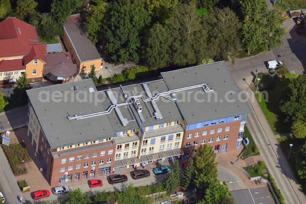 Berlin from the bird's eye view: View at the specialist medical center Berlin Kaulsdorf at the Myslowitzer in Berlin Hellersdorf