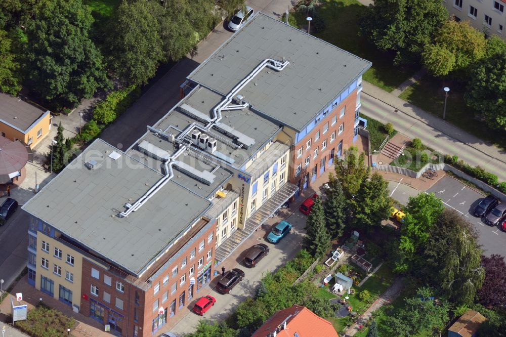 Berlin from the bird's eye view: View at the specialist medical center Berlin Kaulsdorf at the Myslowitzer in Berlin Hellersdorf