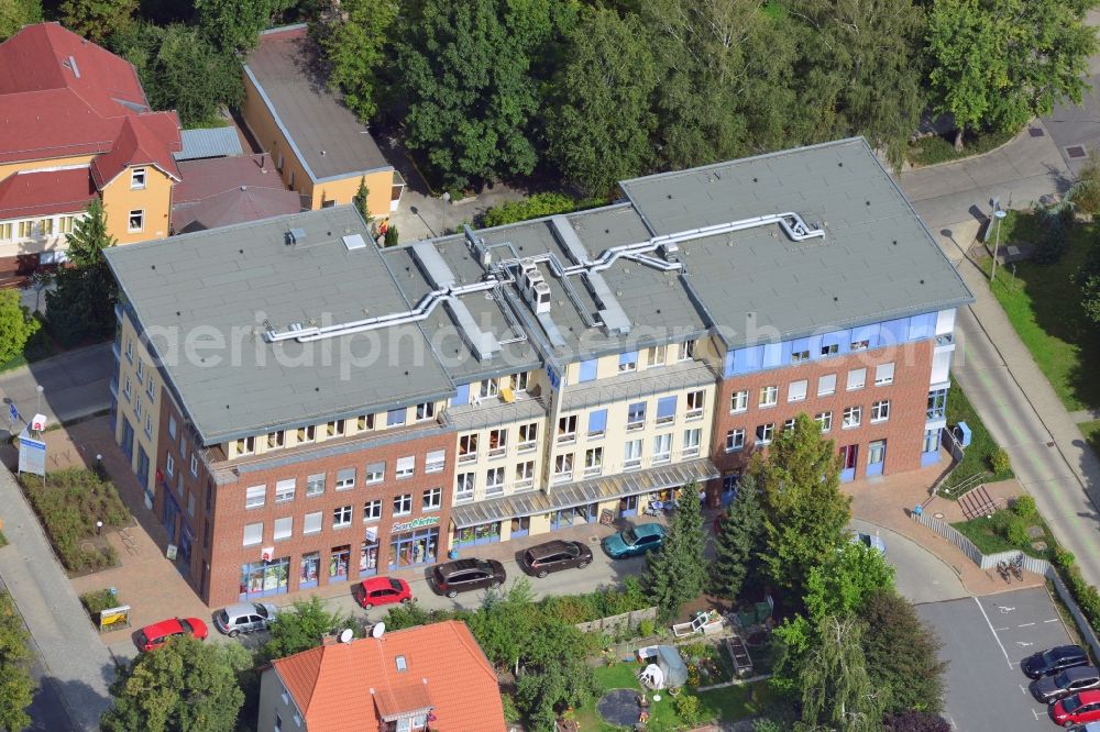 Aerial photograph Berlin - View at the specialist medical center Berlin Kaulsdorf at the Myslowitzer in Berlin Hellersdorf