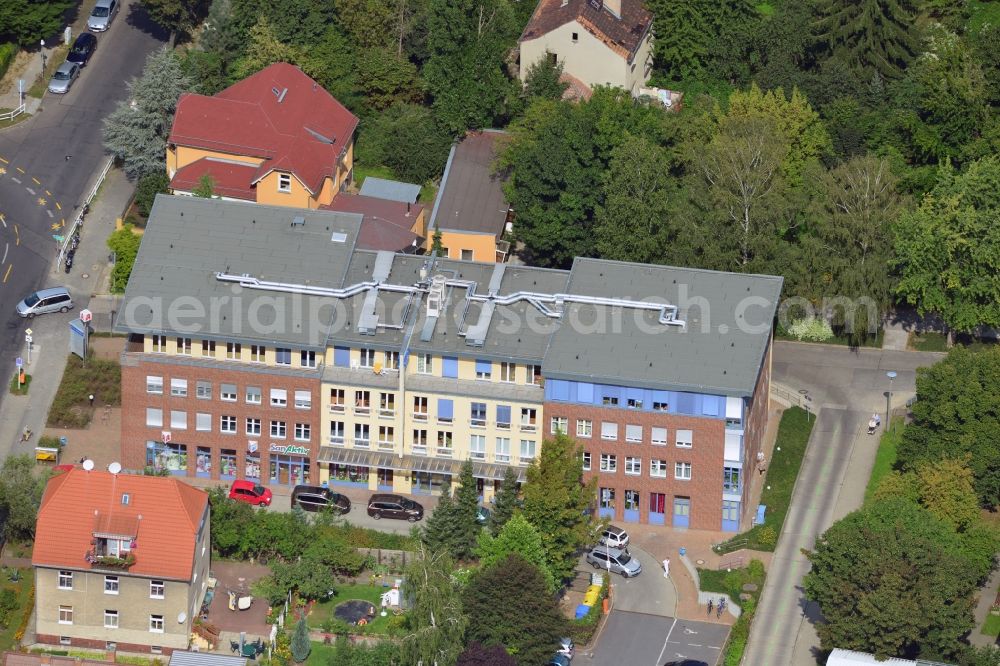 Berlin from above - View at the specialist medical center Berlin Kaulsdorf at the Myslowitzer in Berlin Hellersdorf