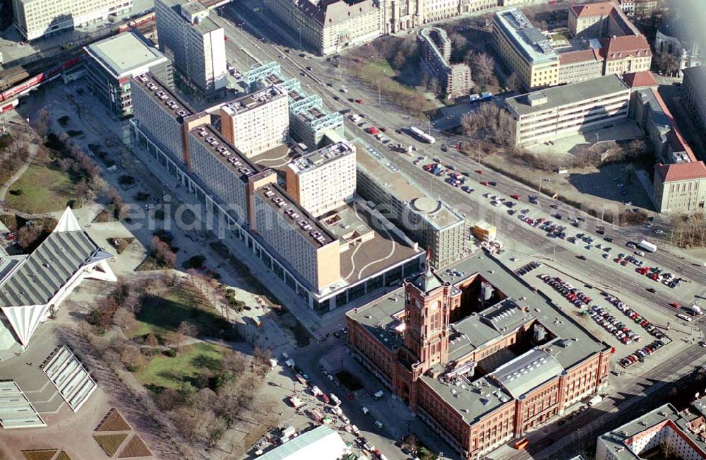 Berlin from the bird's eye view: 