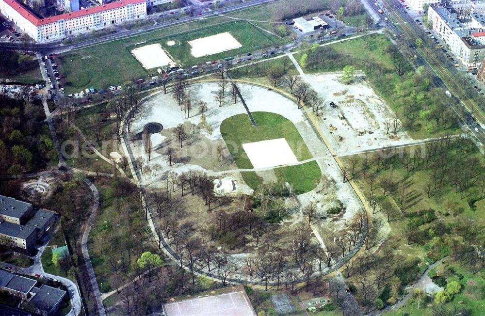 Aerial image Berlin - Friedrichshain - 